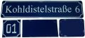 Strassenschilder Hausnummern